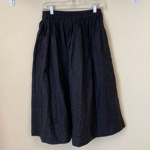 Gene Ewing BIS Sequin on Cotton Skirt